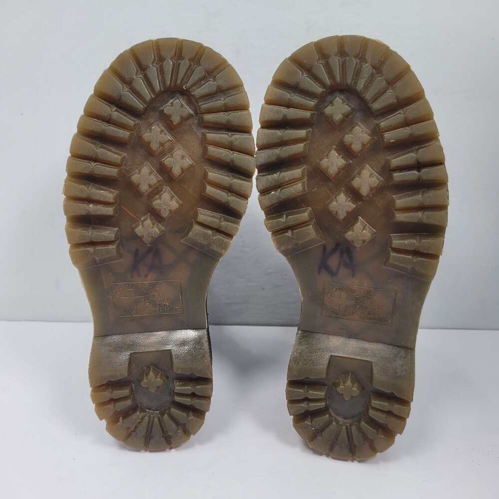 Dr. Martens 8699 Men's Black Leather Lace Up Boots US Size 5 / Wo's US Size 6 - Picture 8 of 10